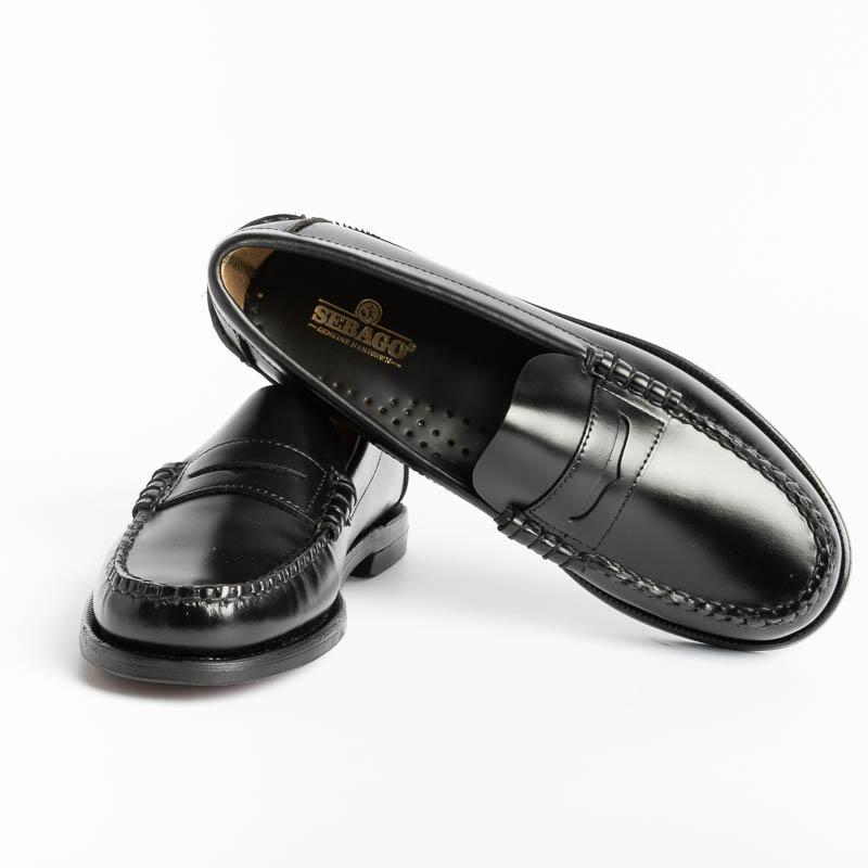 SEBAGO - Mocassino DAN 7001530 - Nero Cuoio - immagine 7