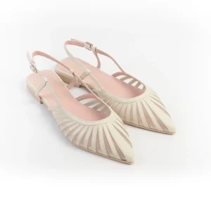 PRETTY BALLERINAS - Sling back - 52140 - Mies Perla beige