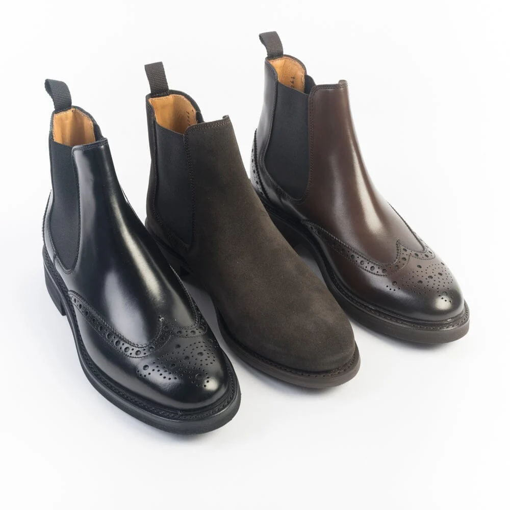 BERWICK 1707 - Beatles - 119 - Camoscio Dark Peat - immagine 7