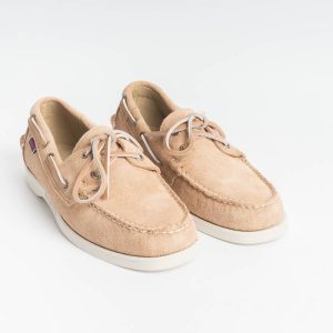 SEBAGO - Jacqueline Suede W - Scarpa da Barca - Allacciata 781111W - Beige Camel
