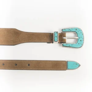 Cappellettoshop - Cintura - Tex Mex - Camoscio Snuff