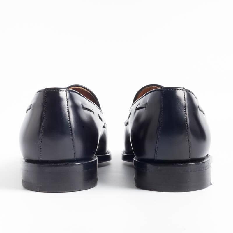 BERWICK 1707 - 8491 - Rois nero - Mocassino Nappine - Fondo Cuoio foderato - immagine 5