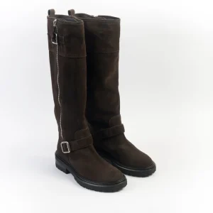 VIA ROMA 15 - Stivali - 4280 - Velour Testa di Moro