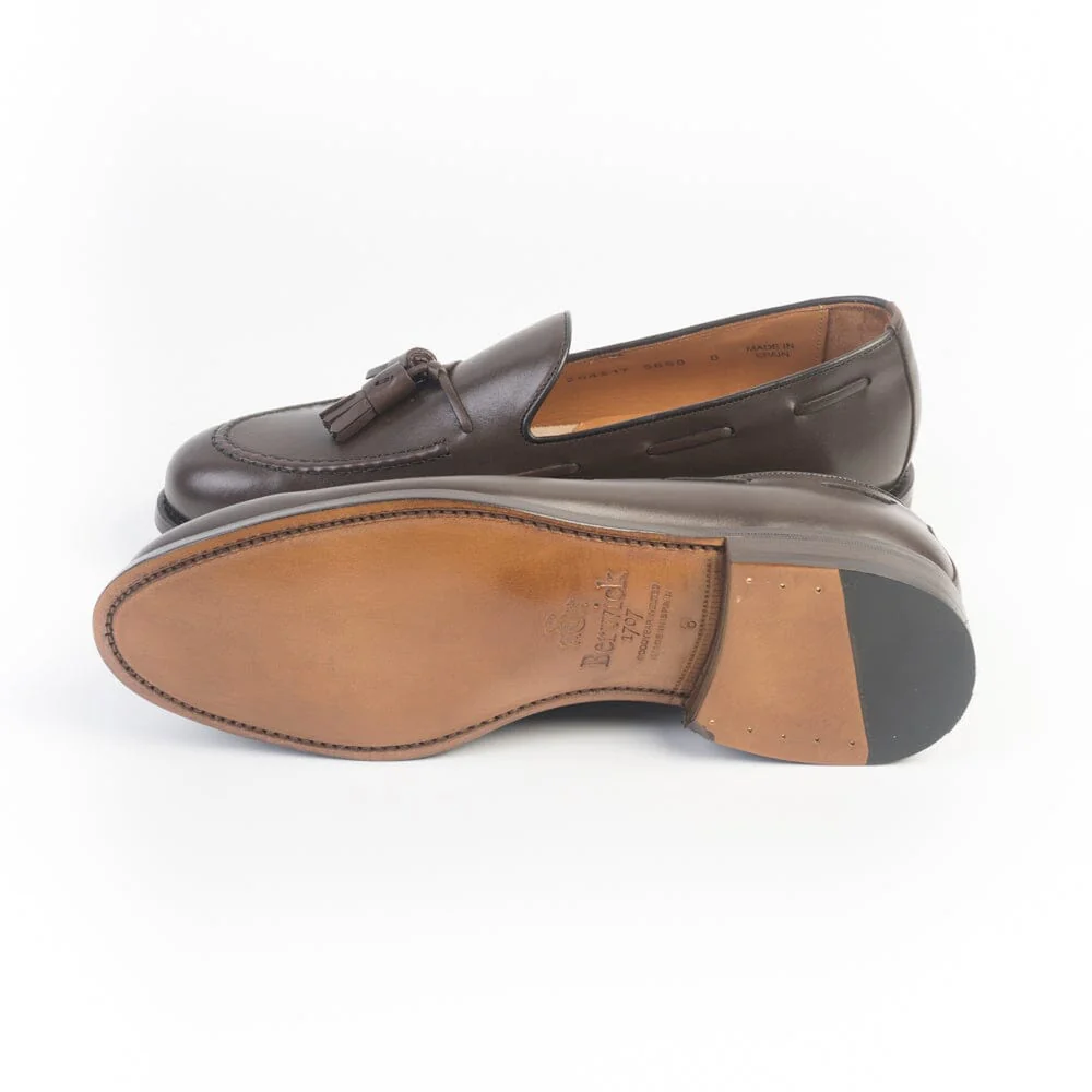 BERWICK 1707 - 5668 - Mocassino Nappine - Chateaubriand - Marrone - immagine 6