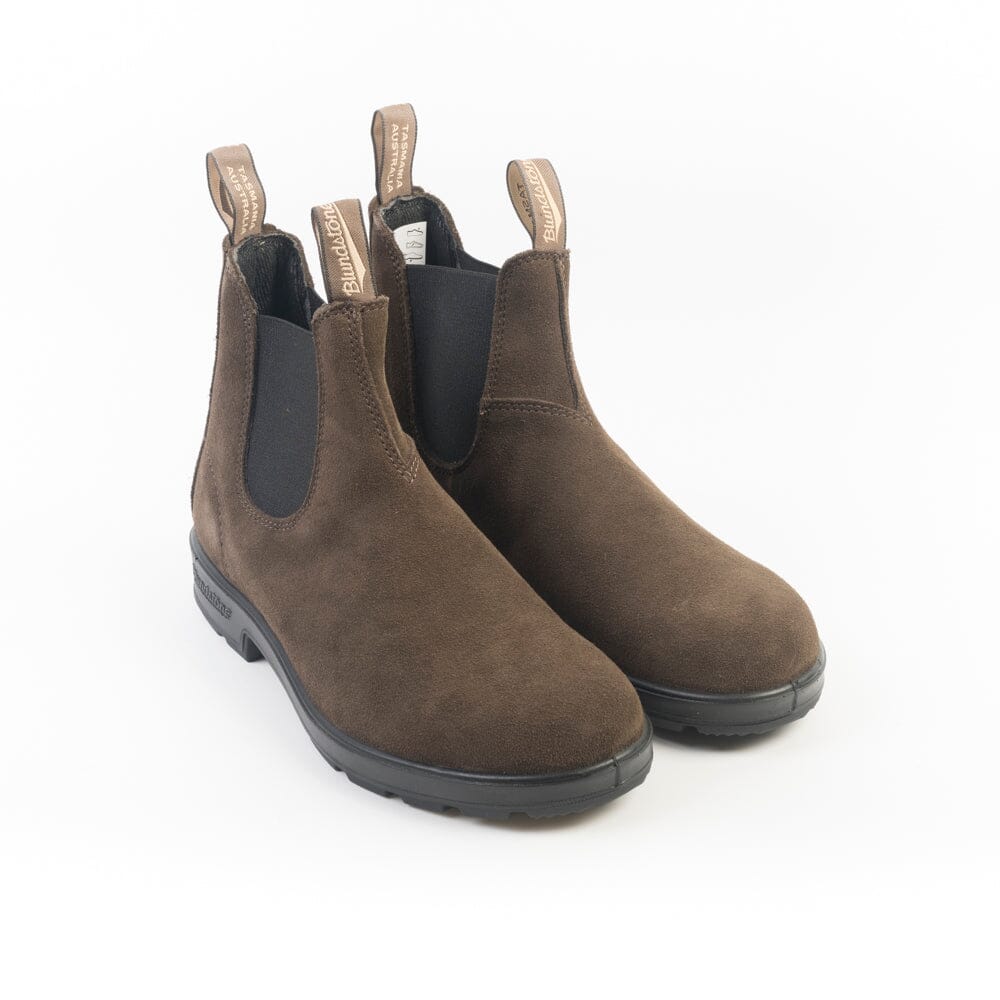 BLUNDSTONE - Stivaletto - 2410 - Camoscio BROWN scuro