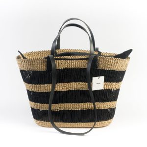 MUUÑ - Borsa  Marc - Naturale Nero