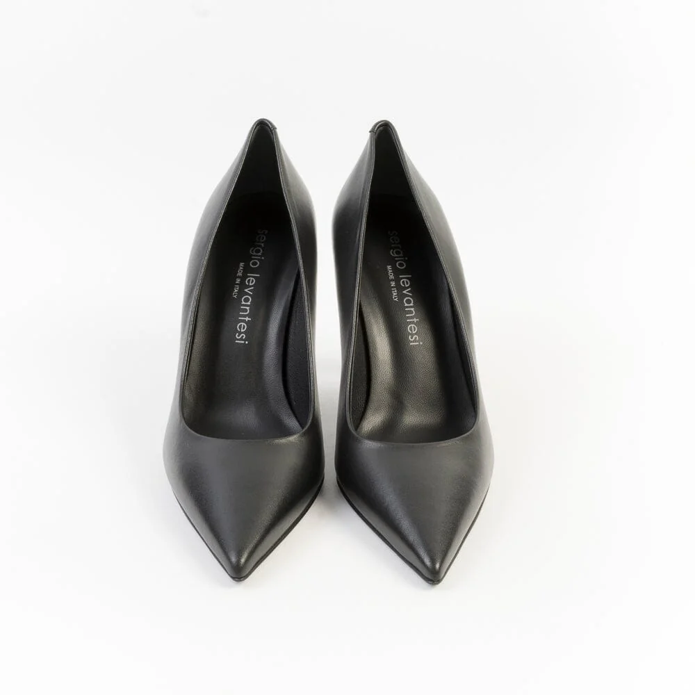 SERGIO LEVANTESI - Décolleté - DIVA - Nappa Nero - immagine 3