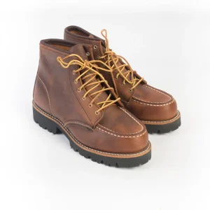RED WING SHOES - Stivaletto 3498 - Porter Moc - Copper Rought & Tough