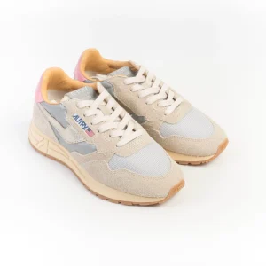 AUTRY -  WWLW RL06 - Sneakers  REELWIND - Beige Grigio Rosa