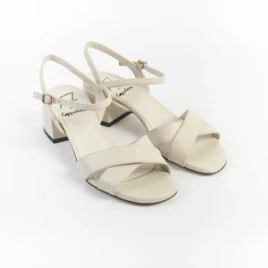 ROBERTO FESTA - Sandali con Tacco NEMESIA  - Nappa bianco