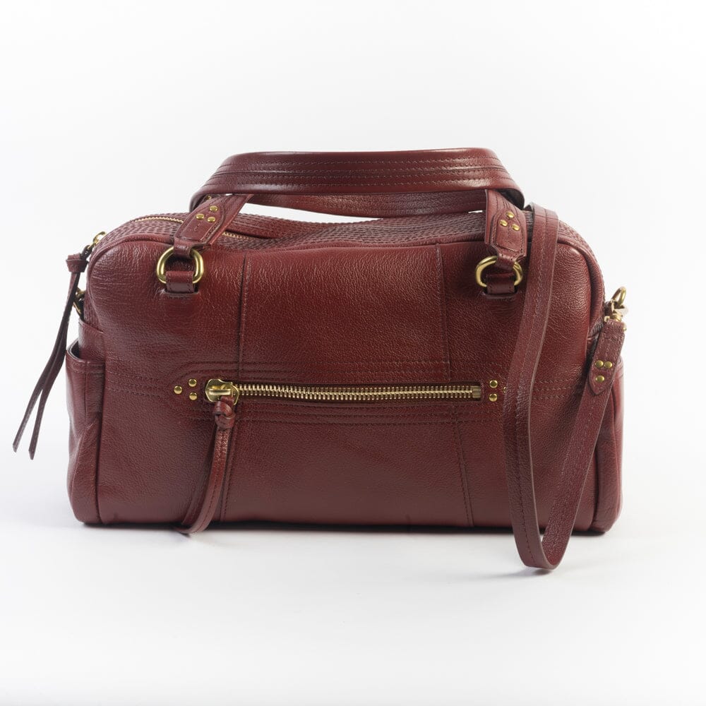 JEROME DREYFUSS - Borsa a Mano - Lucky Bowling - Bordeaux - immagine 5