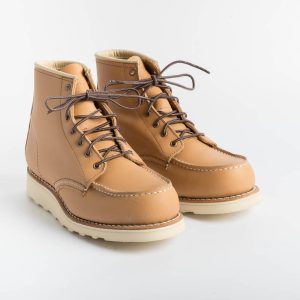 RED WING SHOES -Stivaletto 3383 Moc Toe - Tan
