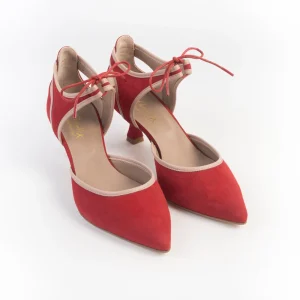 CHEVILLE - Decollete - BELLA - Camoscio Rosso