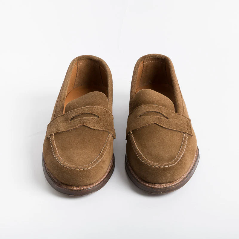 ALDEN - 6243F - Mocassino sfoderato - Camoscio snuff - immagine 3