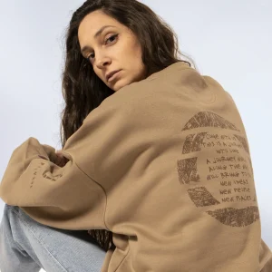 Felpa Unisex girocollo oversize Driftwood