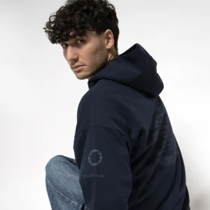 Felpa Unisex over con cappuccio Navy