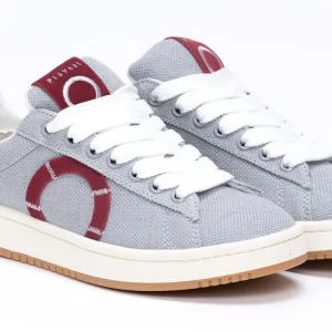 Sneakers SNATCH24 Donna Light Grey in Canvas Tinto