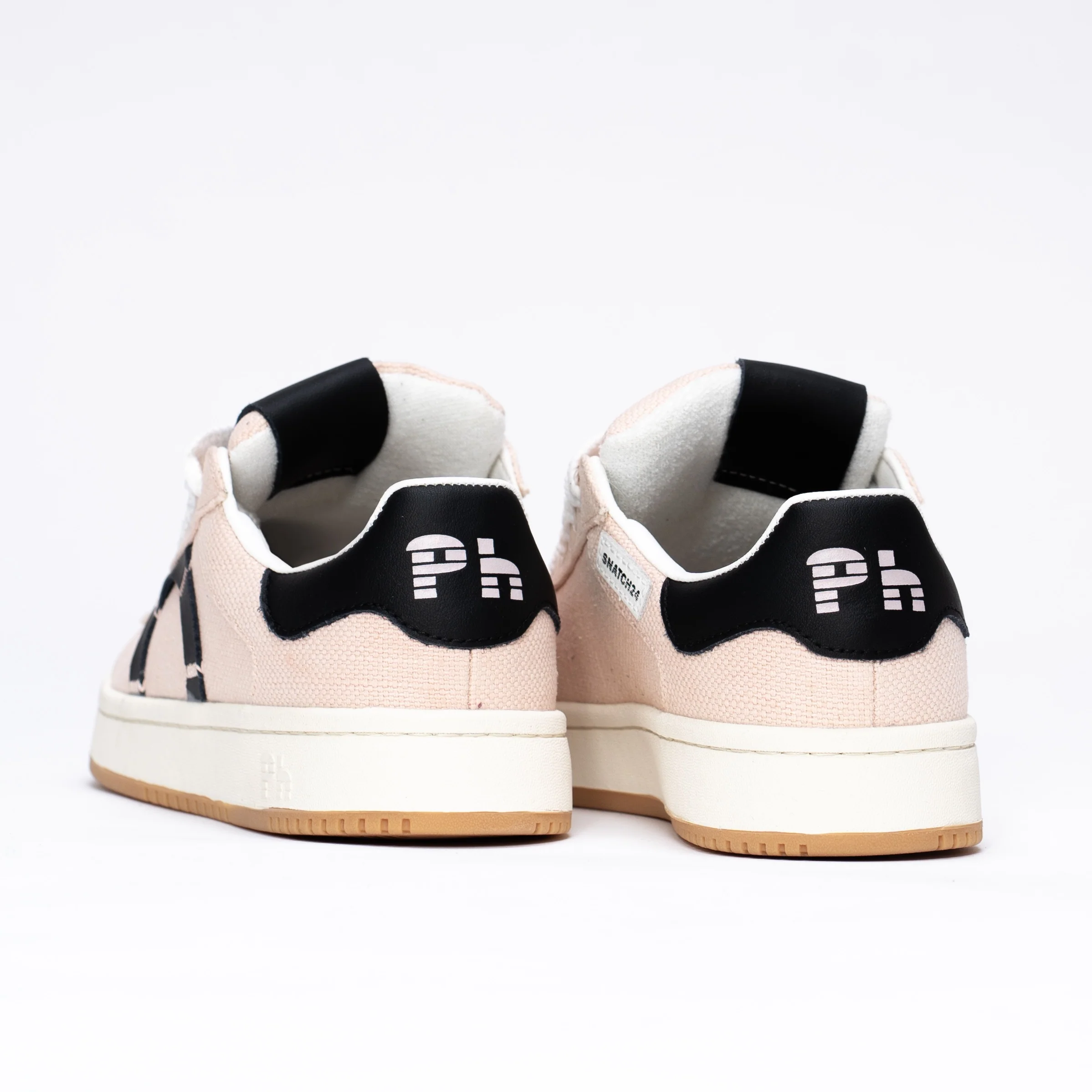 Sneakers SNATCH24 Donna Pale Pink in Canvas Tinto - immagine 5