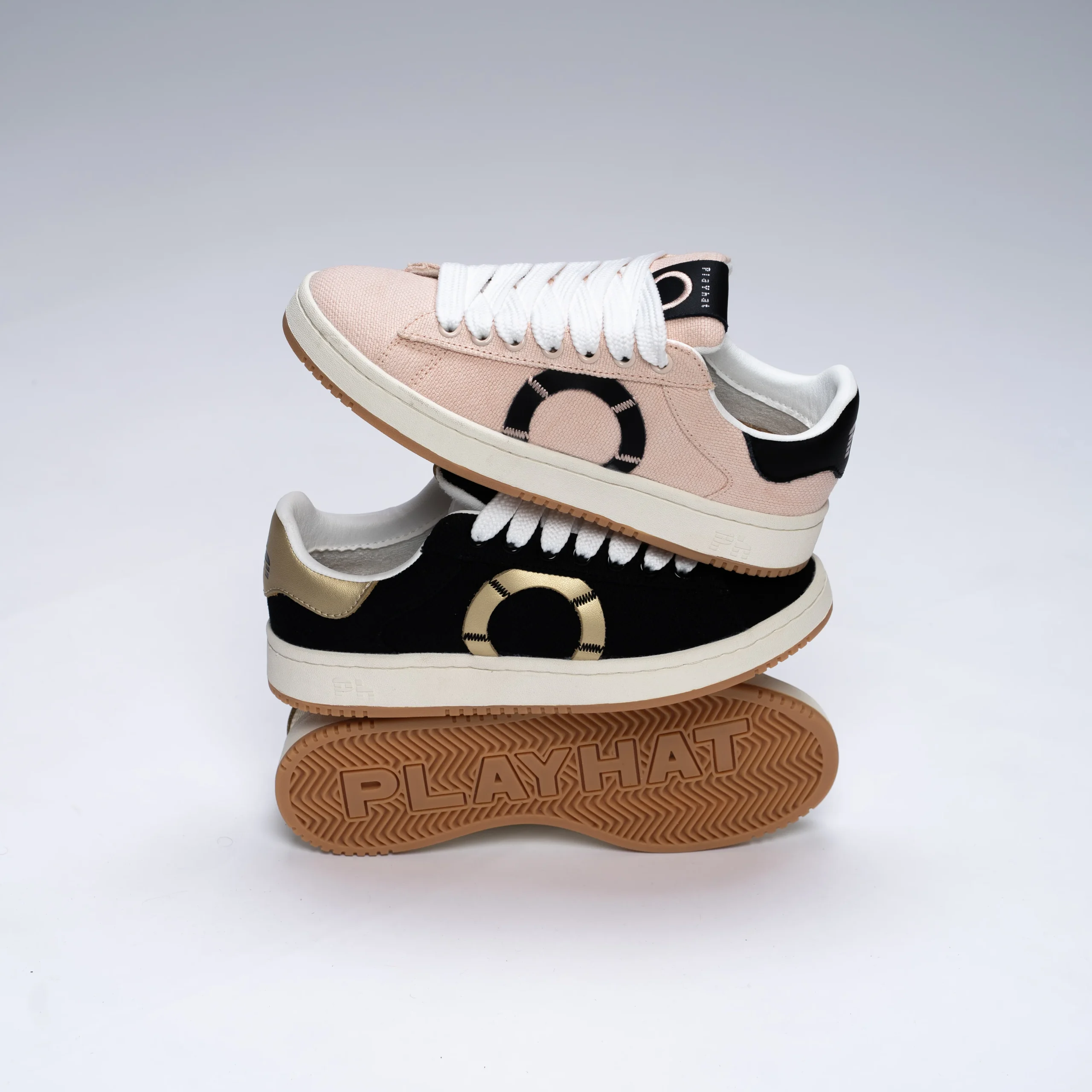 Sneakers SNATCH24 Donna Pale Pink in Canvas Tinto - immagine 9