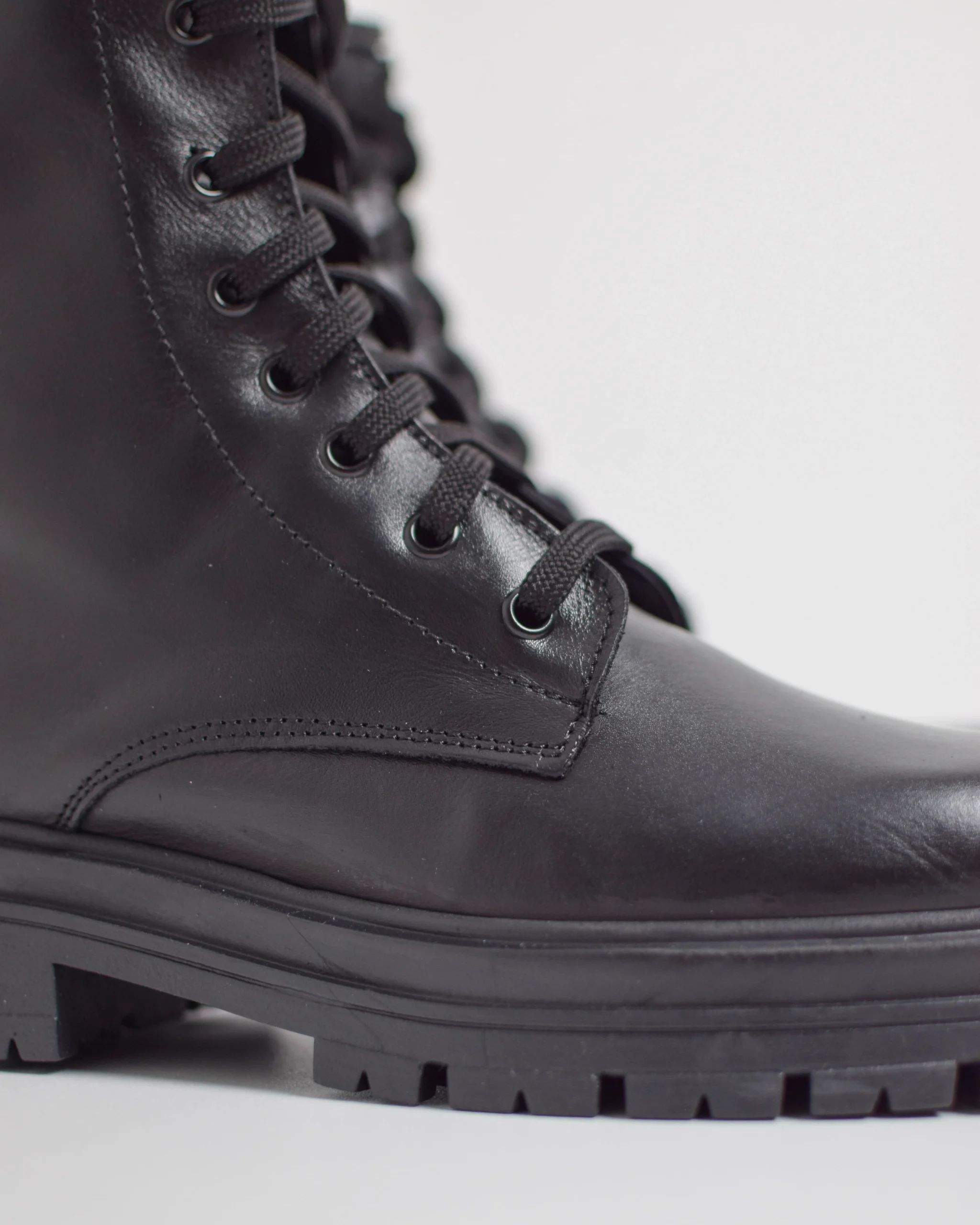 Anfibi In Pelle Con Cerniera - immagine 6