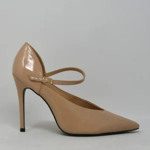 Decolletè con scollo V cipria -LIV07C