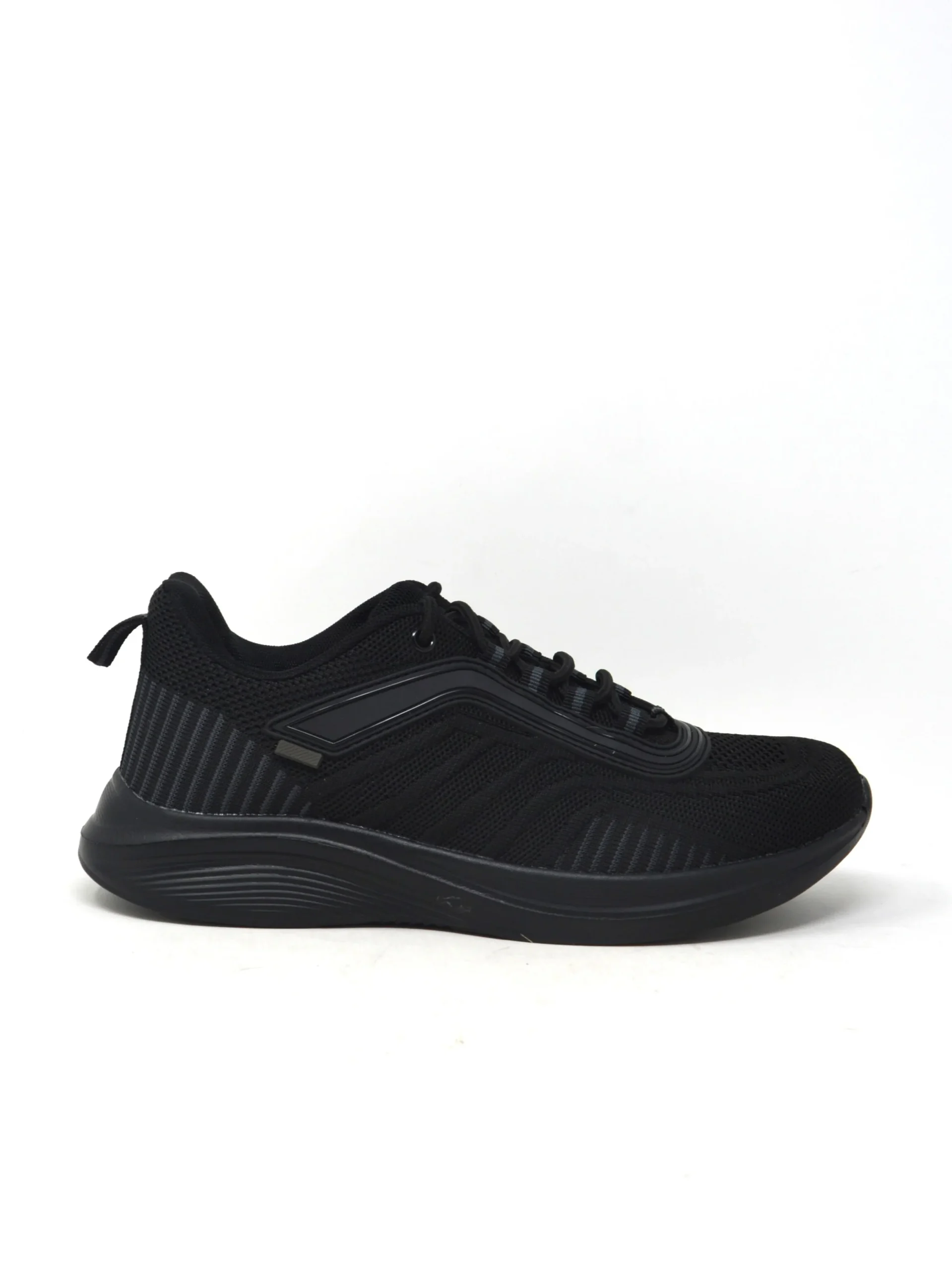 Sneaker uomo nera con lacci - 459