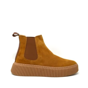 Stivaletto color tabacco/nocciola - 999RA