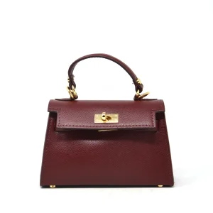 Mini bag in pelle con tracolla -5816