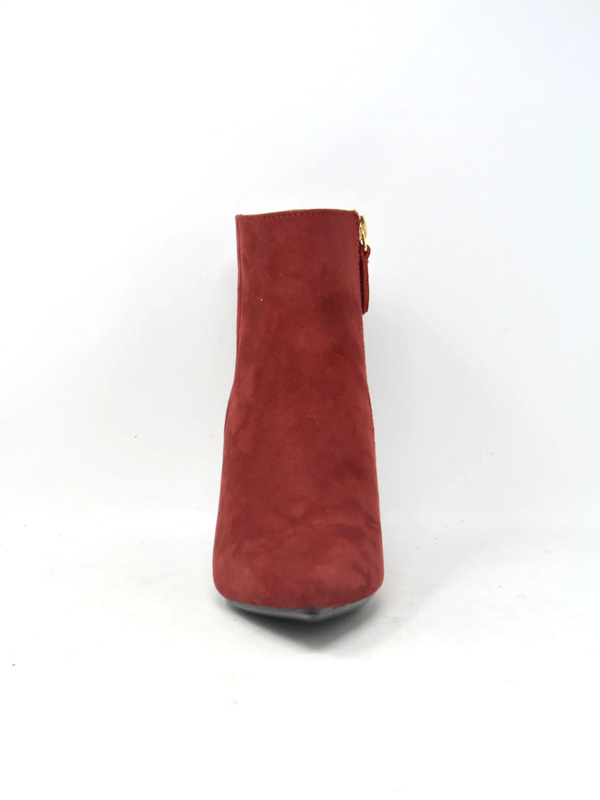 Tronchetto in camoscio rosso - A0806R - immagine 3