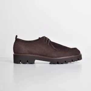 Ingegnere in pelle con suola track