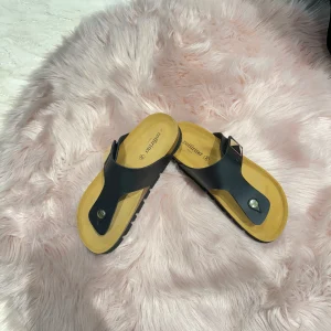 Infradito sughero strappo accessorio nero -CA2368N