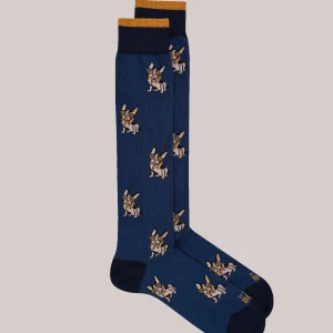 IN THE BOX - Calzini - French Bulldog - Blu