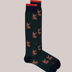 IN THE BOX - Calzini - French Bulldog - Verde