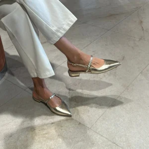 CappellettoShop - Sling Back - Pauline83 - Platino