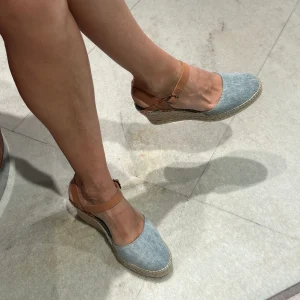 ARGILLA - Sandali Zeppa  - Gran Canaria - Jeans