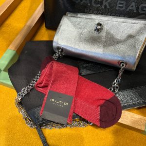 ALTO MILANO - Calzino Angelique -  col. 028 Granata