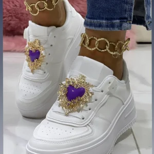 Scarpe da ginnastica Magnifica Cuore Viola