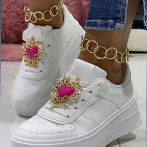 Scarpe da ginnastica Magnifica Cuore Rosa