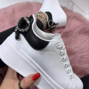 Scarpe da ginnastica Montreal Bianche Inserto Nero