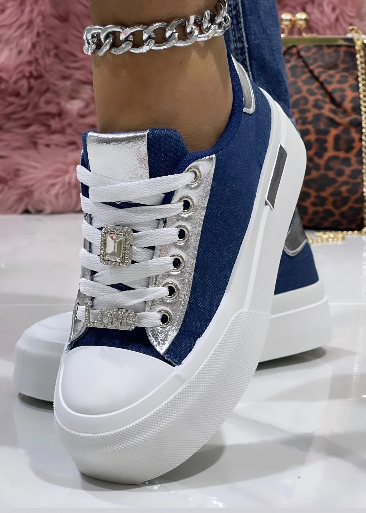 Anima Denim - Sneakers - immagine 2