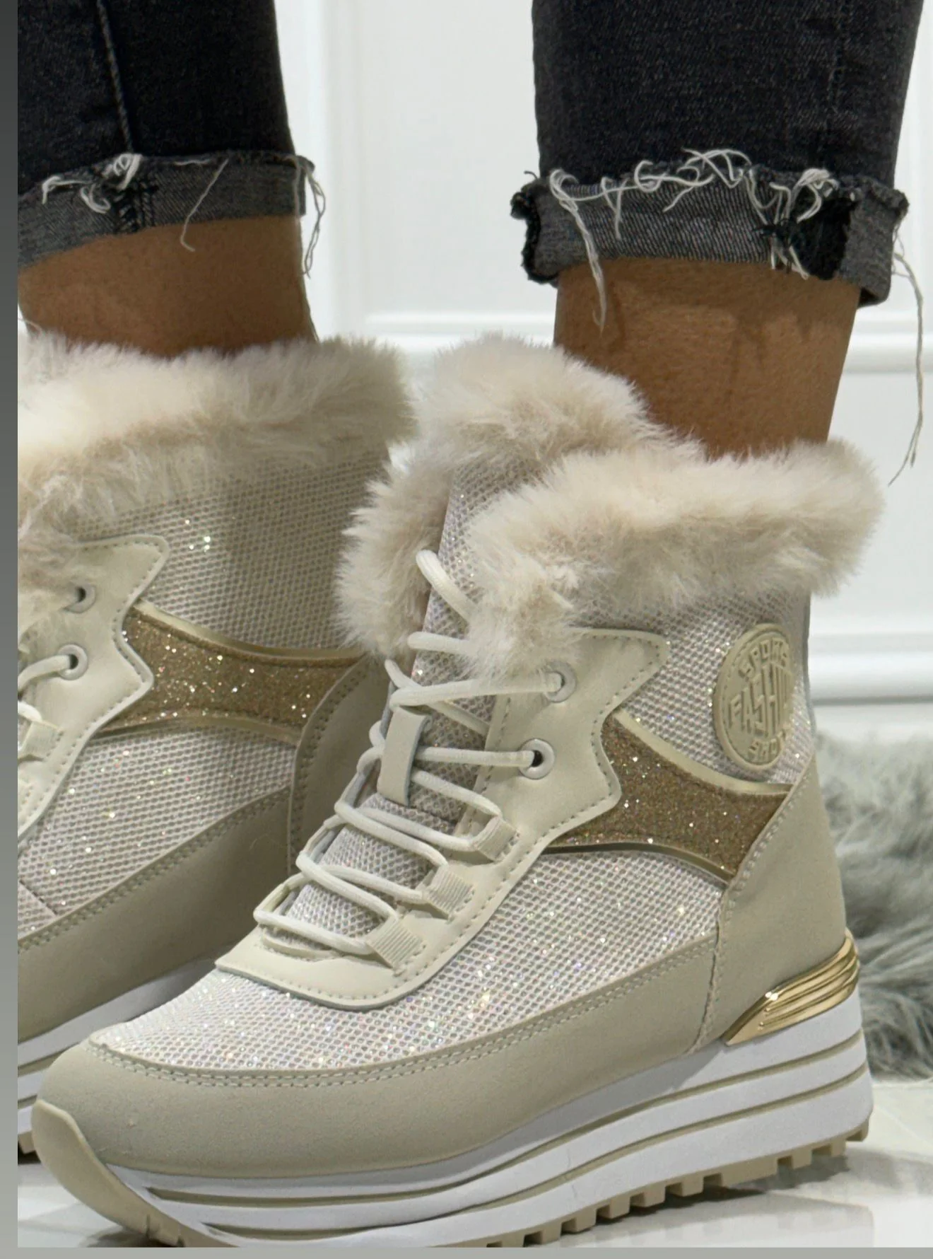 Anita Beige - Sneakers - immagine 4