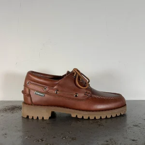 Sebago Mocassino in pelle Acadia brown cinnamon