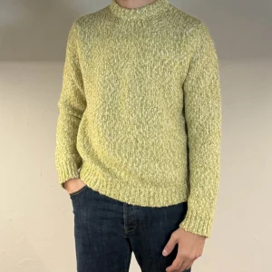 Maglia girocollo melange