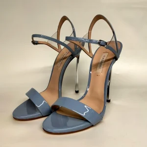 Sandali CASADEI 1L488 in vernice Tiffany Stonegray