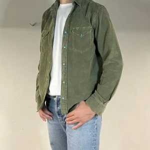 Camicia western velluto flagstaff