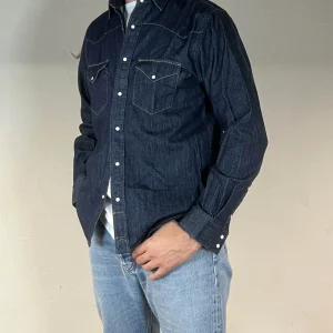 Camicia western denim