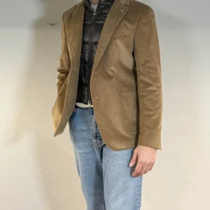 Berry & Brian Giacca in velluto di cotone sand