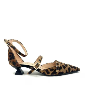 Slingback cinturini leopardato T.3 - 4318LEO