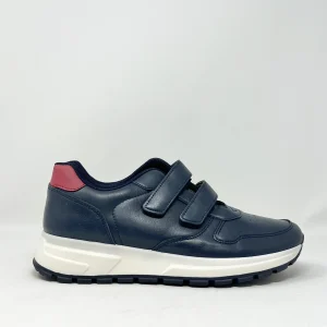 Sneaker con strappi blu - 001BL