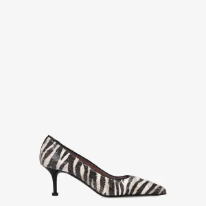 Animal print pumps